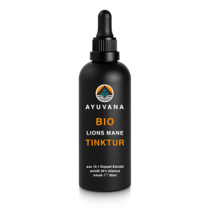 50ml AYUVANA Bio Lions Mane Tinktur in Miron-...