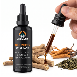 AYUVANA Bio Vitalpilz Liquid - verschlossene 100ml Flasche
