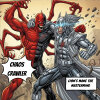 Lions Mane the Mastermind besiegt den Bösewicht Chaos Crawler - Comic
